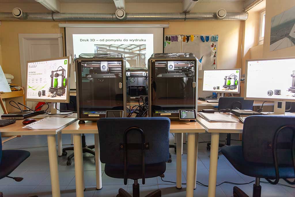 Sala szkoleniowa - kurs druku 3D