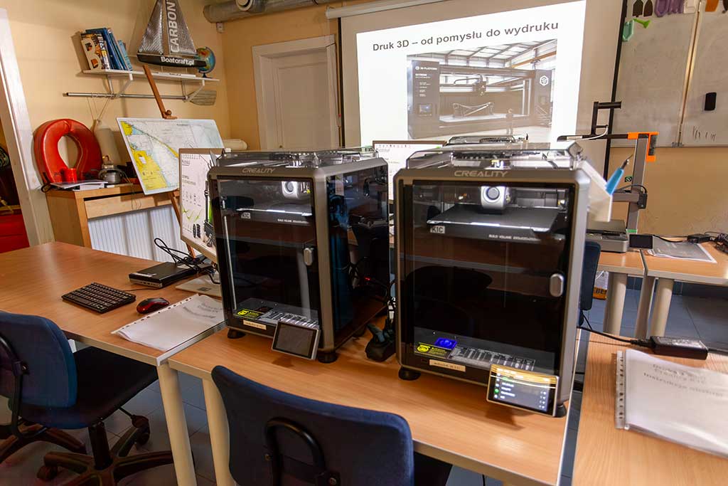 Sala szkoleniowa - kurs druku 3D
