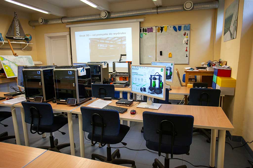 Sala szkoleniowa - kurs druku 3D
