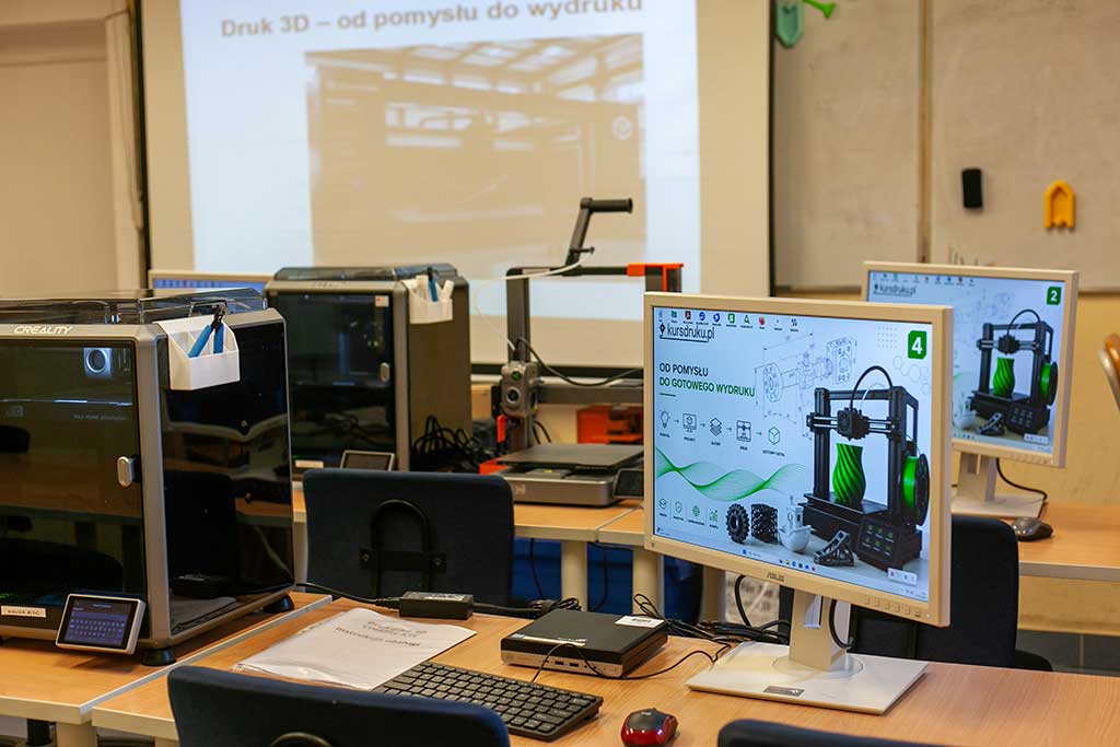 Sala szkoleniowa - kurs druku 3D